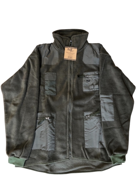 Fleece Jacke Polar von Fox in Olivgrün